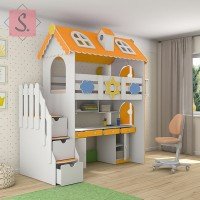 Кровать Коттедж кабинет