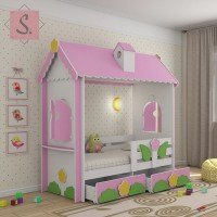 Кровать Домик Люкс